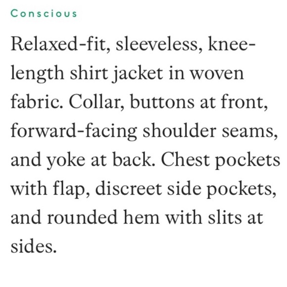 sleveless shirt jacket - Picture 5 of 7